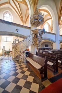 Renaissance pulpit by Daniel Schatz