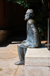 Ernst Abbe Bronze Statue by Klaus-Dieter Locke
