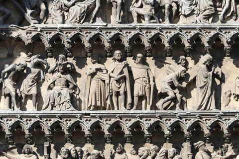 Detail of the Passion Portal