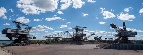 Lignite excavator