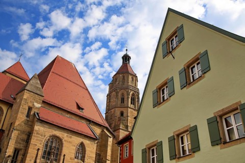 Historical sights of Weissenburg. Weissenburg-Gunzenhausen