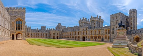 Windsor Castle Panorama London England