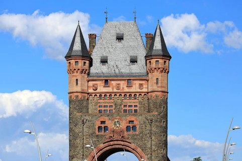 Nibelungenbruecke is a tourist attraction in Worms. Worms