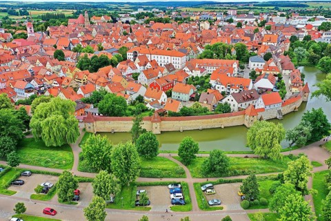 Historical sights of Weissenburg. Weissenburg-Gunzenhausen