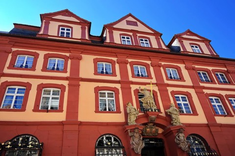 Old historic building in Tauberbischofsheim