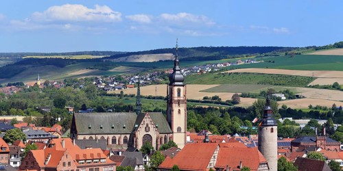 Historic church of Saint Martin in Tauberbischofsheim