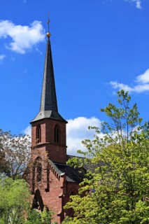 Historic church in Tauberbischofsheim