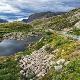 Typical mountain landscape