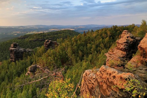 Sandstone rock