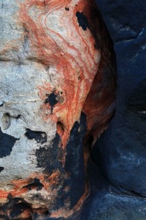 Sandstone rock