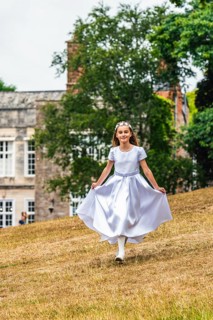 First Holy Communion of Little Girl