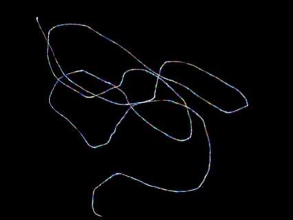 Coloured twinkling of the star Sirius