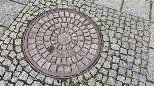 Manhole cover from Magdeburg