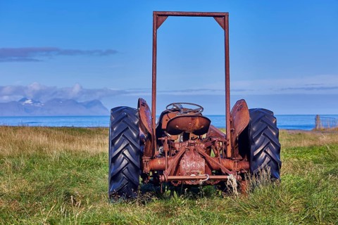 Old tractor