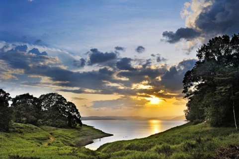 Sunset at Lake Arenal