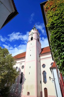 Former Franciscan convent in the centre of Guenzburg. Guenzburg