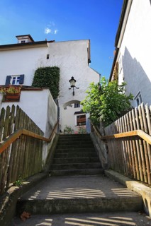 Former Franciscan convent in the centre of Guenzburg. Guenzburg