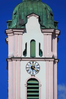 Former Franciscan convent in the centre of Guenzburg. Guenzburg