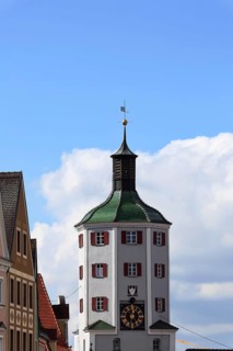 Lower gate in the centre of Guenzburg. Guenzburg