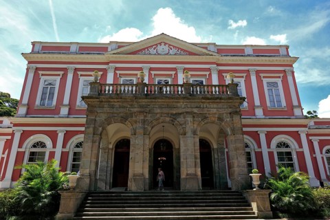 Palace built by Pedro II
