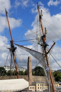 Sailing ship La Recouvrance