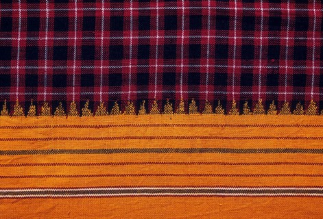 100 years old Chettinad cotton sari