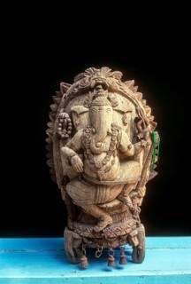Ganesha in coconut shell Handicraft of Puducherry Pondicherry