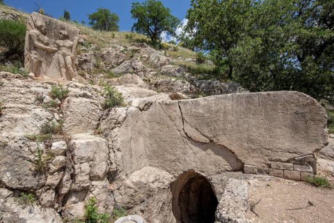 Arsameia ancient city in Adiyaman