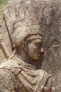 Portrait of Antiochus in Arsameia ancientcity