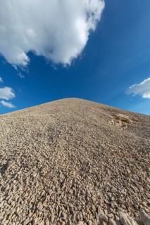 Tumulus of Commanege Kingdom on Nemrut mountain