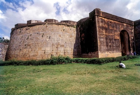 18th century stone fort in Bengaluru Bangalore