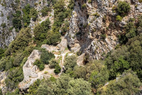 Afkule Monastery in Kayakoy