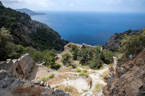 Afkule Monastery in Kayakoy