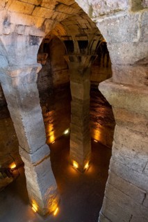 Water cistern of dara ancient city in Mardin