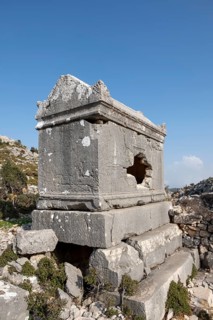 Rock tomb in Ancient Site of Sidyma