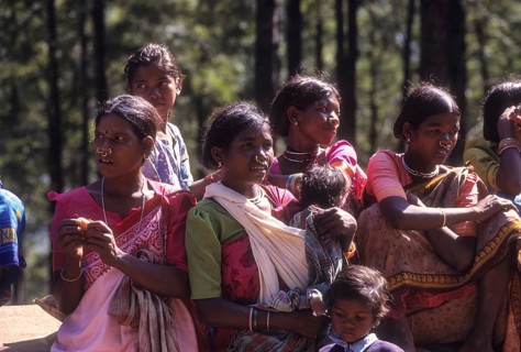 Tribal women in Araku Valley at Visakhapatnam or Vizag