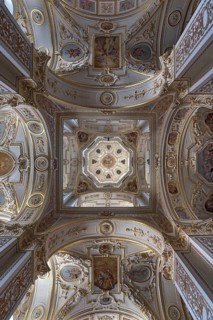 Dome vault of the Basilica St. Lorenz
