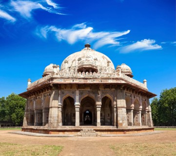 Isa Khan Tomb in Humayun's Tomb Complex. Delhi