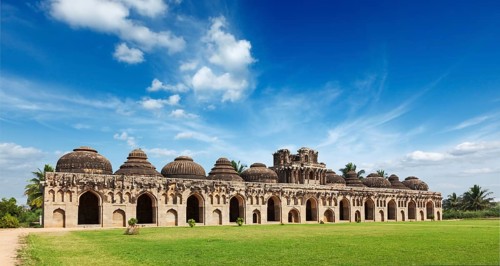 Ancient ruins of Elephant Stables