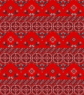 Romanian vector pattern inspired from traditional embroidery