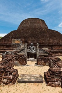 Ancient Buddhist dagoba