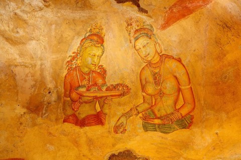 Ancient famous wall paintings