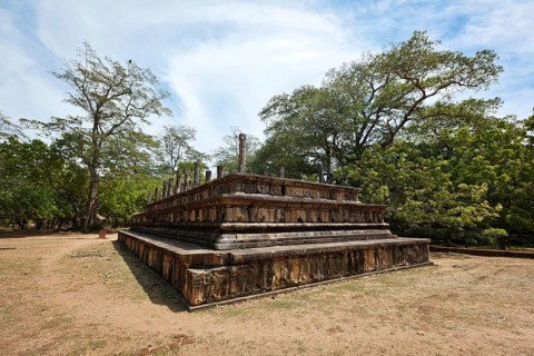 Ancient ruins. Pollonaruwa