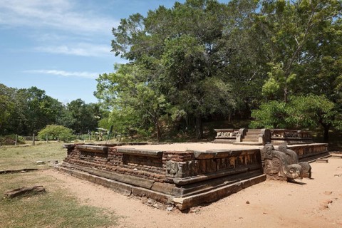 Ancient ruins. Pollonaruwa