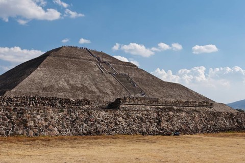 Pyramid of the Sun. Teotihuacan