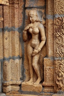Bas reliefes in Hindu temple. Sri Ranganathaswamy Temple. Tiruchirappalli