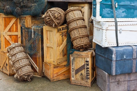 Vintage luggage
