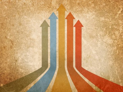 Rising arrows