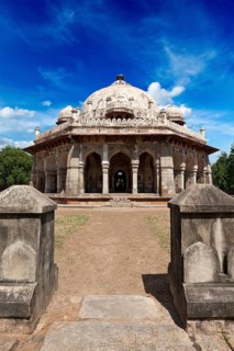 Isa Khan Tomb in Humayun's Tomb Complex. Delhi