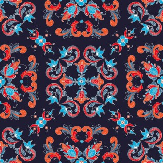 Rosemaling tile
